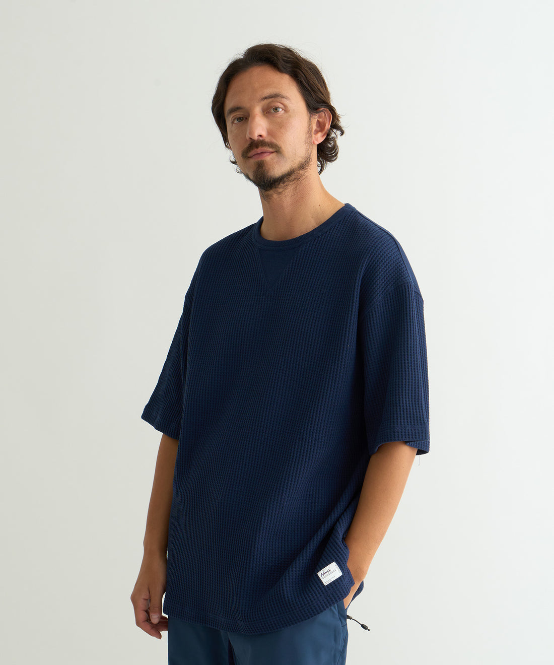 NANGA Eco Hybrid Waffle Loose Fit Tee (Unisex) / 華夫格 短袖T恤