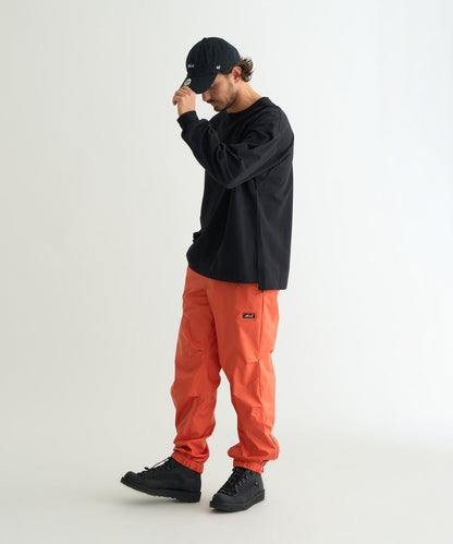 NANGA ECO HYBRID BOX LOGO EMBROIDERY L/S TEE(UNISEX) / 刺繡長袖T恤