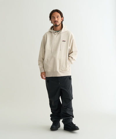 NANGA ECO HYBRID MINI BOX LOGO EMBROIDERY SWEAT HOODIE / 刺繡小標 連帽衫