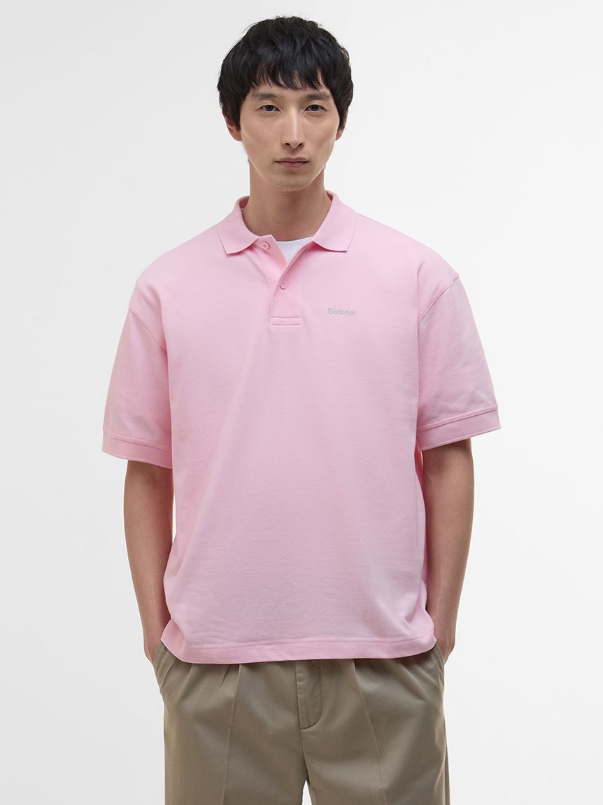 Barbour Hexham / 寬鬆 刺繡短袖 POLO 衫
