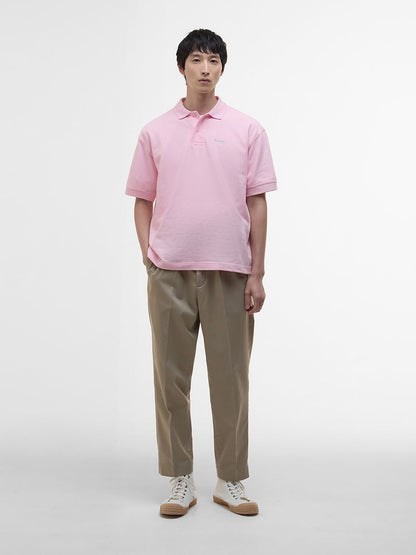 Barbour Hexham / 寬鬆 刺繡短袖 POLO 衫