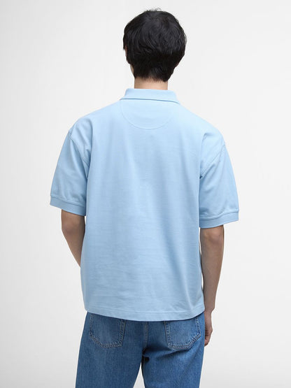 Barbour Hexham / 寬鬆 刺繡短袖 POLO 衫