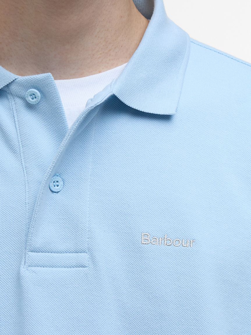 Barbour Hexham / 寬鬆 刺繡短袖 POLO 衫
