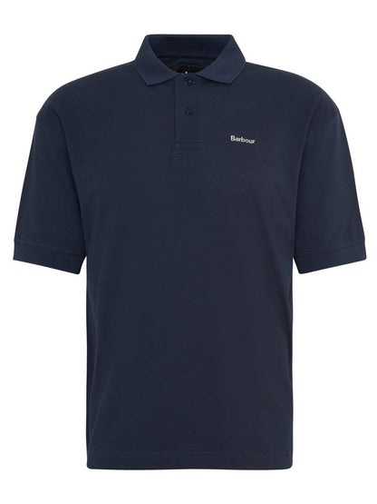 Barbour Hexham / 寬鬆 刺繡短袖 POLO 衫