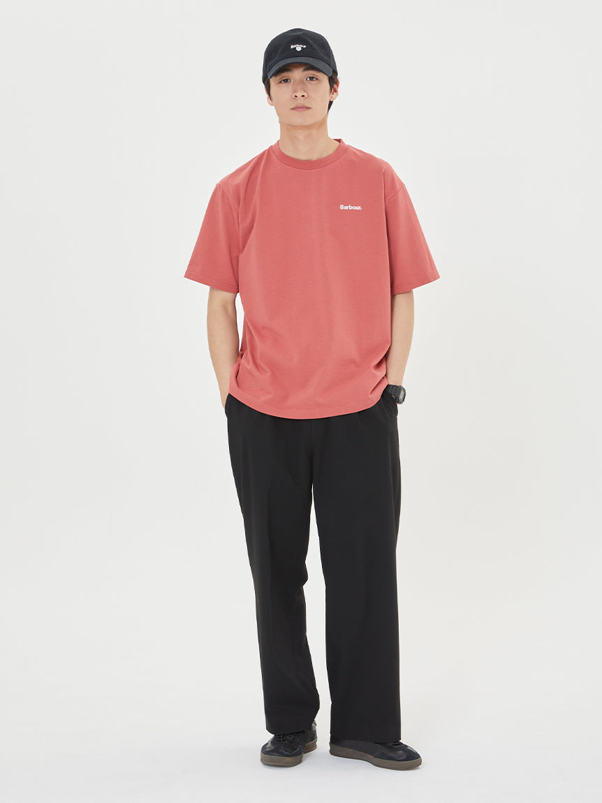 Barbour "JAPAN LIMITED" / 日本限定 刺繡 LOGO 短袖T恤