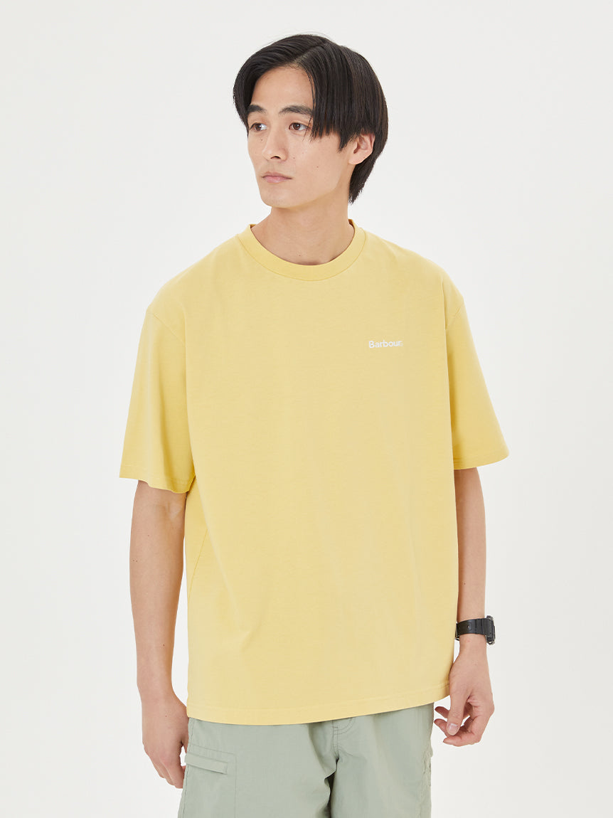 Barbour "JAPAN LIMITED" / 日本限定 刺繡 LOGO 短袖T恤