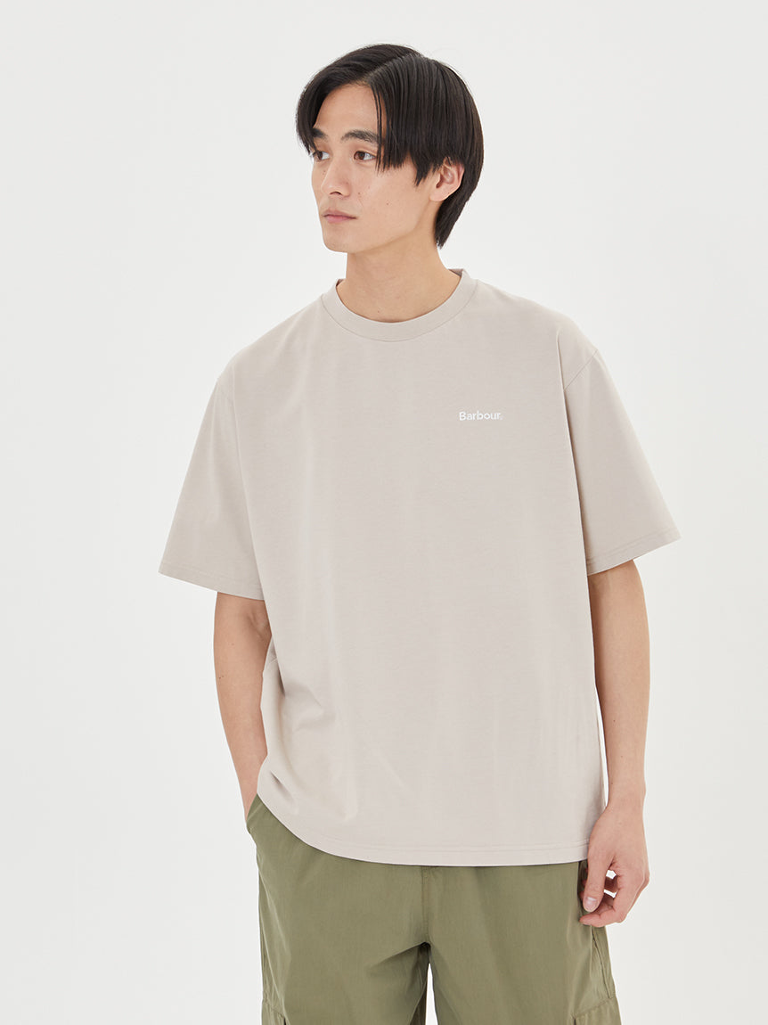 Barbour "JAPAN LIMITED" / 日本限定 刺繡 LOGO 短袖T恤