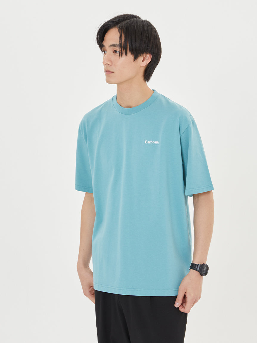 Barbour "JAPAN LIMITED" / 日本限定 刺繡 LOGO 短袖T恤