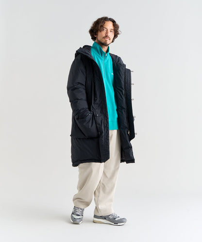 NANGA AURORA TEX DOWN FIELD HALF COAT(MEN) / 機能型軍事輪廓 羽絨外套