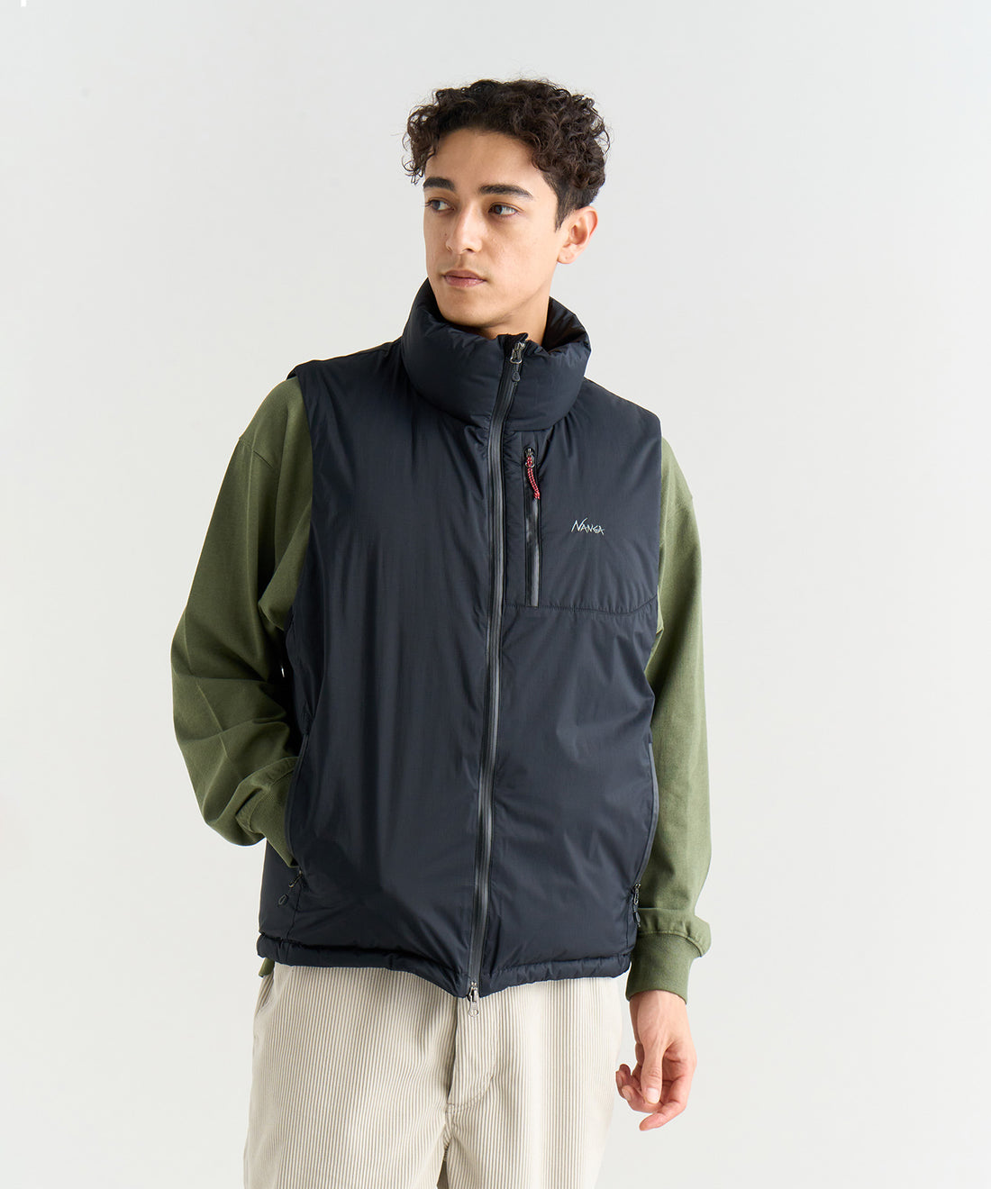 NANGA AURORA TEX STAND COLLAR DOWN VEST(MEN) / 極光羽絨背心外套 男士