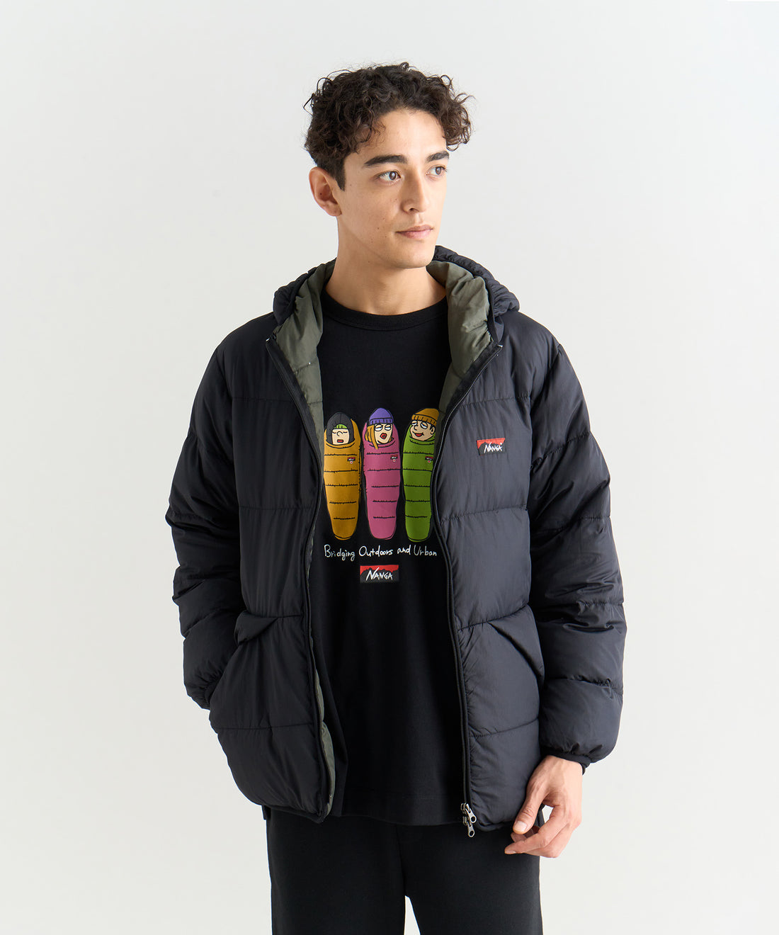NANGA PLAYLAND DOWN JACKET / 輕量連帽羽絨外套