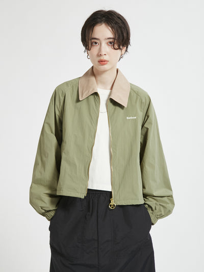 BARBOUR / 短版剪裁 輕量尼龍外套（日本限定 / 女裝）