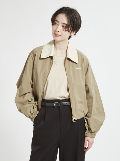 BARBOUR / 短版剪裁 輕量尼龍外套（日本限定 / 女裝）