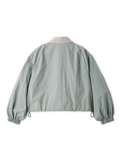 BARBOUR / 短版剪裁 輕量尼龍外套（日本限定 / 女裝）