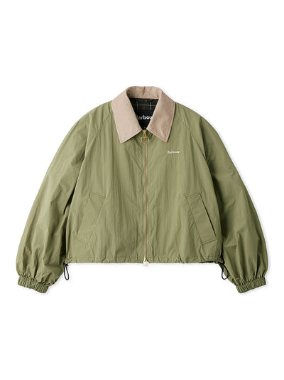 BARBOUR / 短版剪裁 輕量尼龍外套（日本限定 / 女裝）