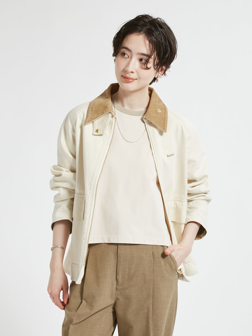 BARBOUR / CRAWLEY 輕量丹寧外套 （日本限定/女裝）