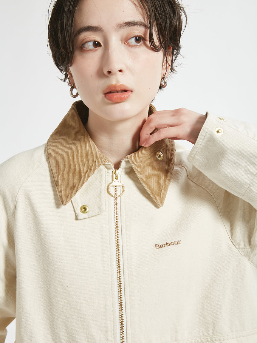 BARBOUR / CRAWLEY 輕量丹寧外套 （日本限定/女裝）