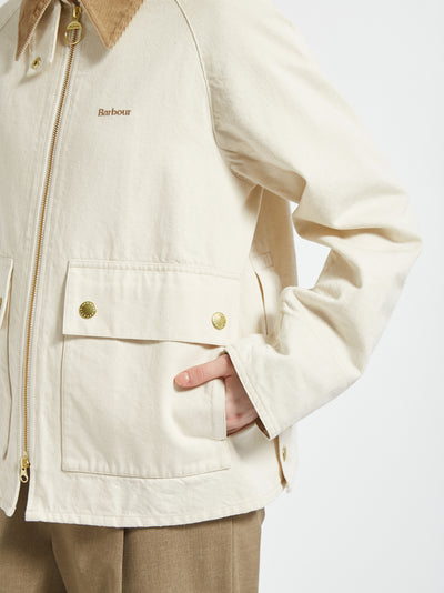 BARBOUR / CRAWLEY 輕量丹寧外套 （日本限定/女裝）