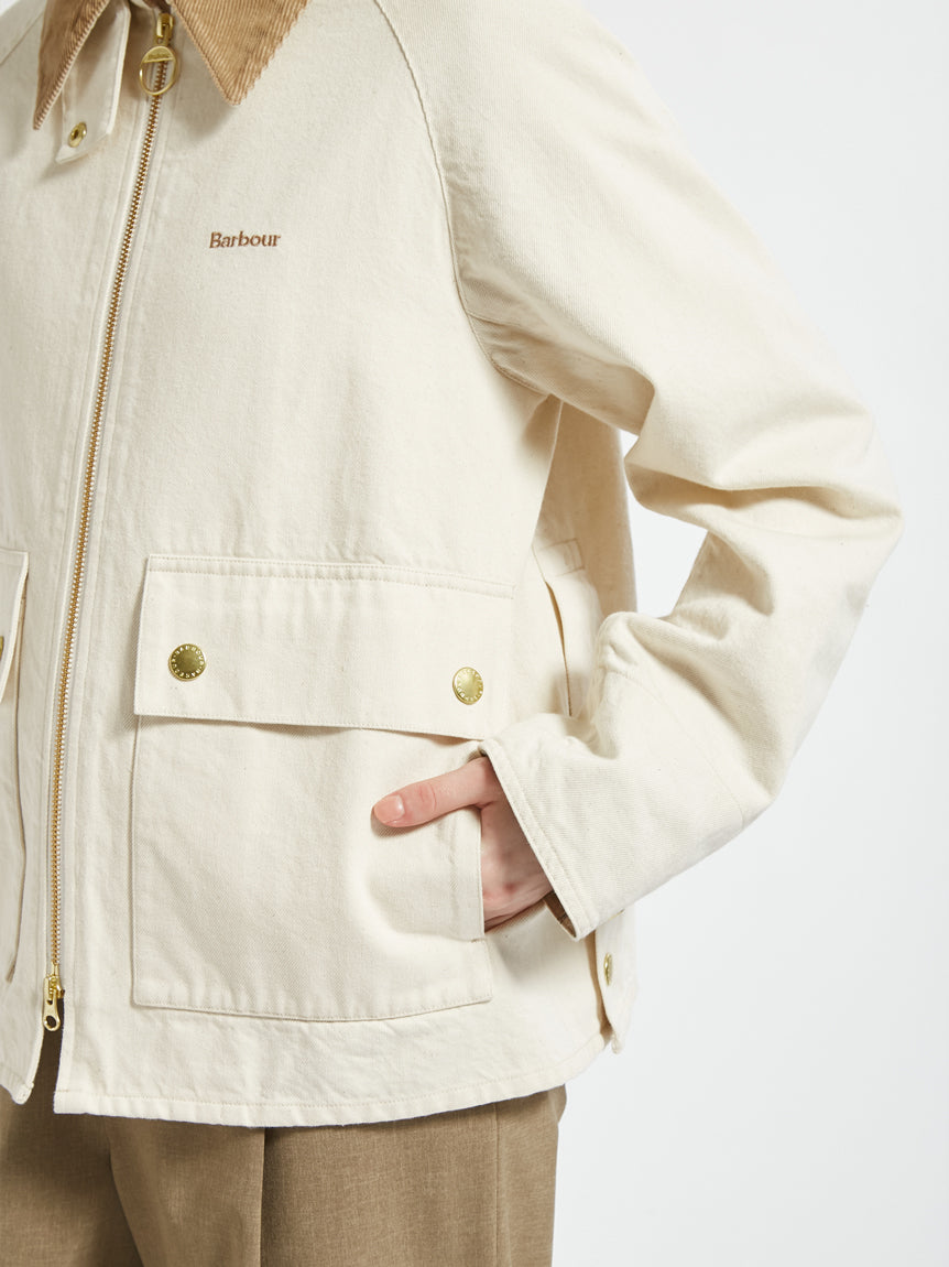 BARBOUR / CRAWLEY 輕量丹寧外套 （日本限定/女裝）