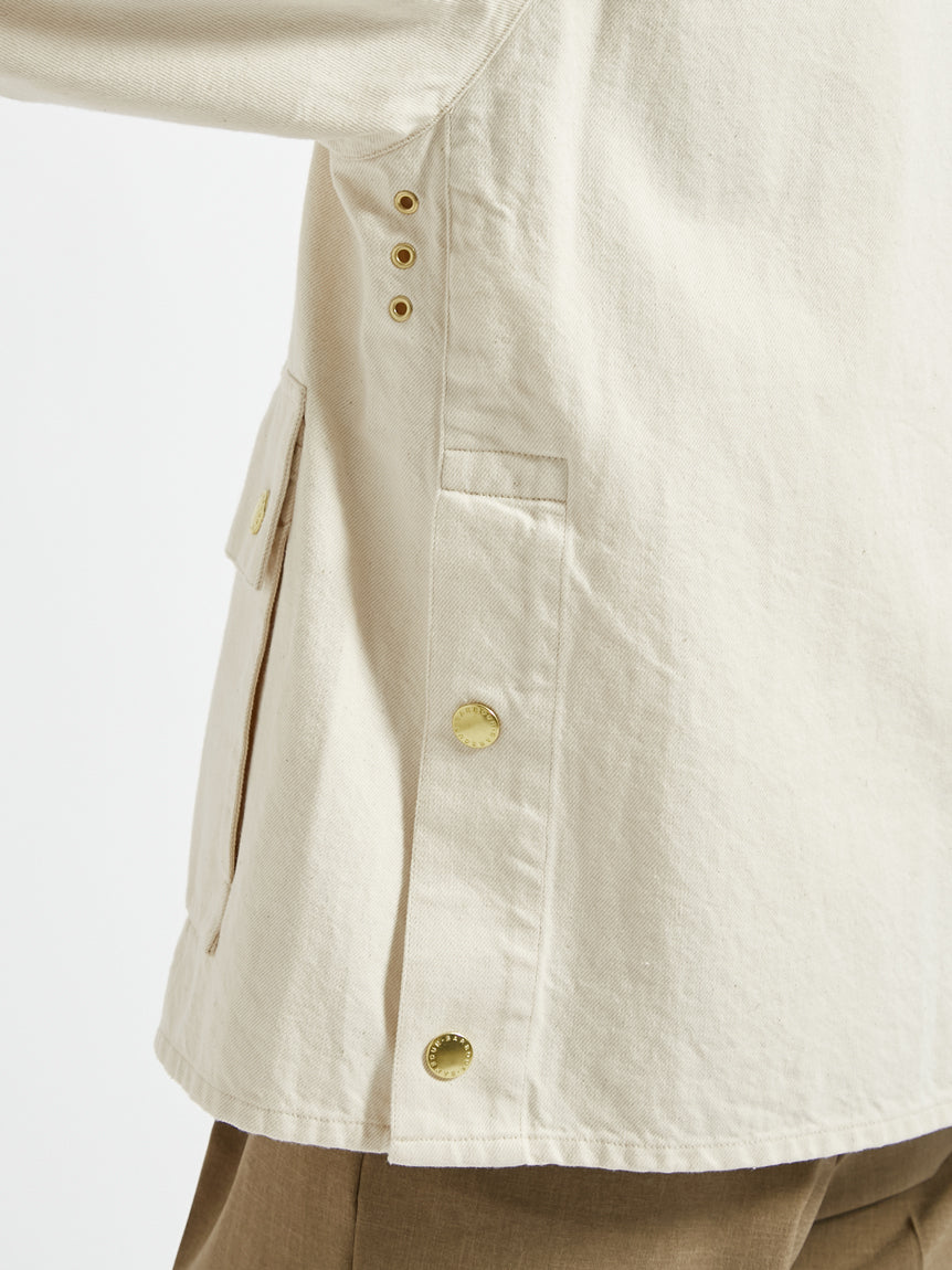 BARBOUR / CRAWLEY 輕量丹寧外套 （日本限定/女裝）