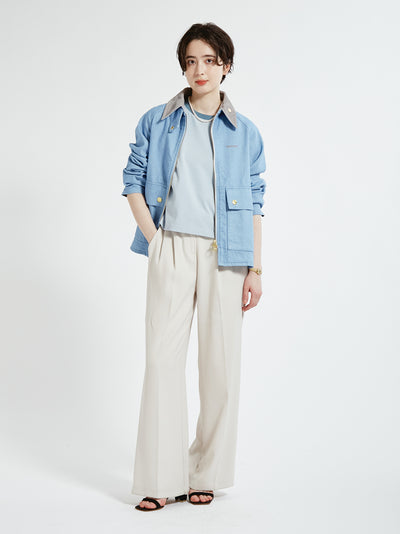 BARBOUR / CRAWLEY 輕量丹寧外套 （日本限定/女裝）