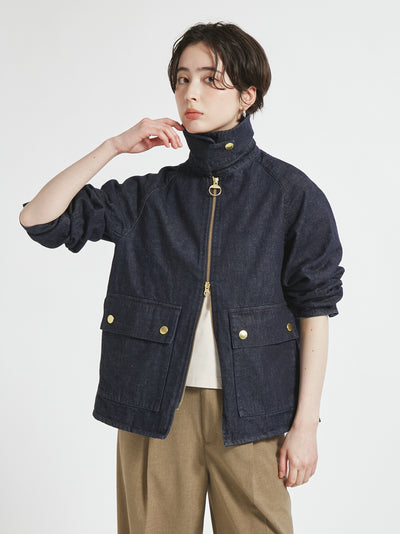 BARBOUR / CRAWLEY 輕量丹寧外套 （日本限定/女裝）