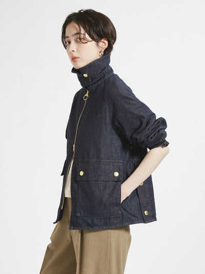BARBOUR / CRAWLEY 輕量丹寧外套 （日本限定/女裝）