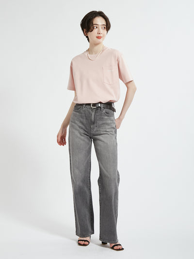 BARBOUR / 胸口刺繡口袋羅馬布 短袖T恤（日本限定/女裝）