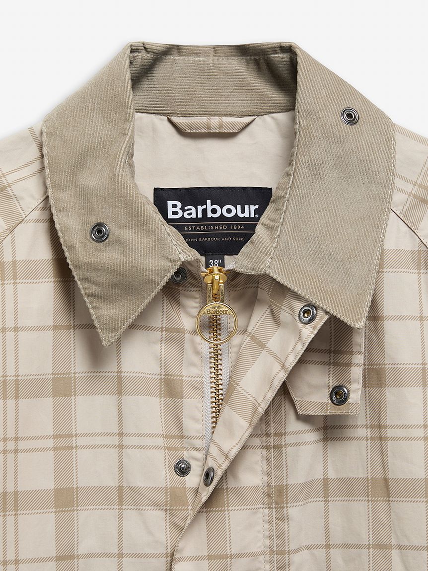 BARBOUR / TRANSPORT 格紋外套
