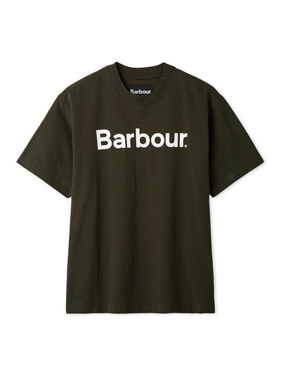BARBOUR / 前胸標誌印花 短袖T恤（日本限定）