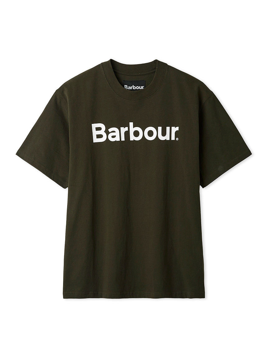 BARBOUR / 前胸標誌印花 短袖T恤（日本限定）