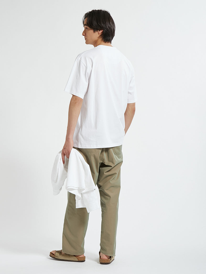 BARBOUR / 前胸標誌印花 短袖T恤（日本限定）