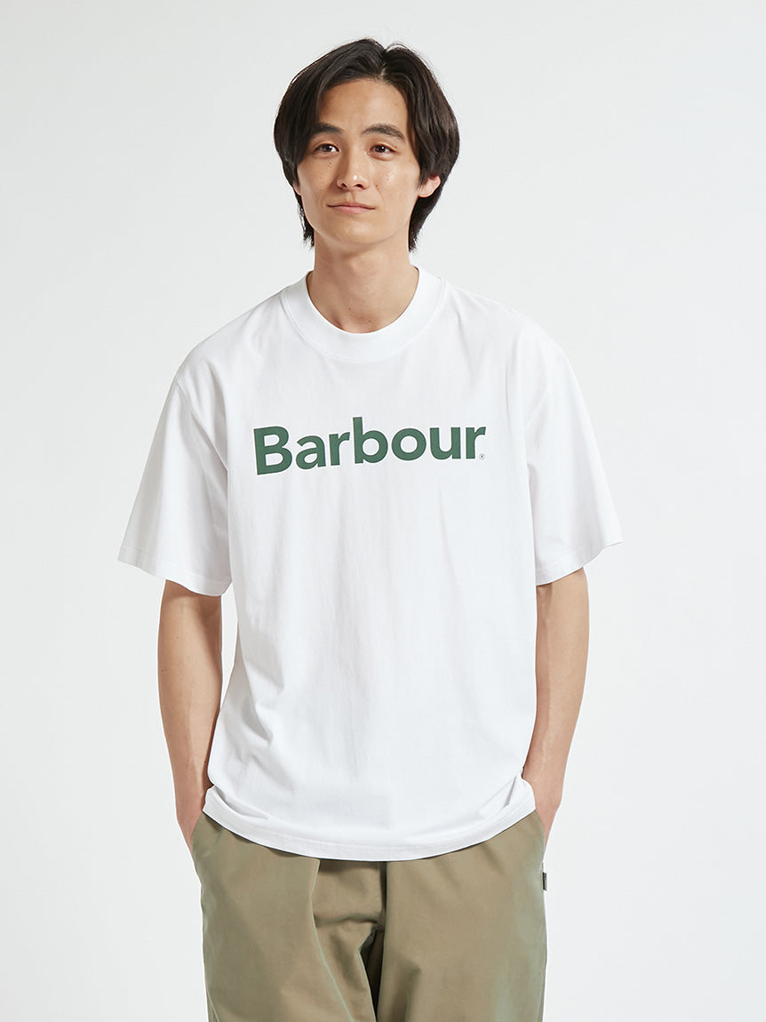 BARBOUR / 前胸標誌印花 短袖T恤（日本限定）
