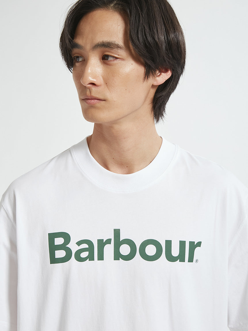 BARBOUR / 前胸標誌印花 短袖T恤（日本限定）