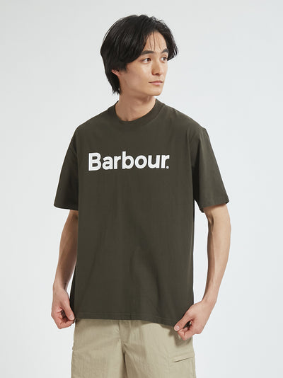 BARBOUR / 前胸標誌印花 短袖T恤（日本限定）