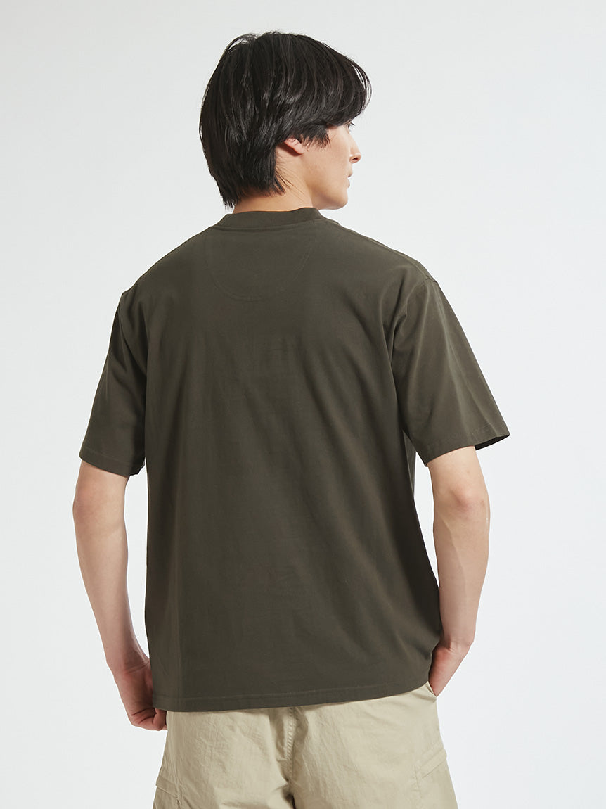 BARBOUR / 前胸標誌印花 短袖T恤（日本限定）