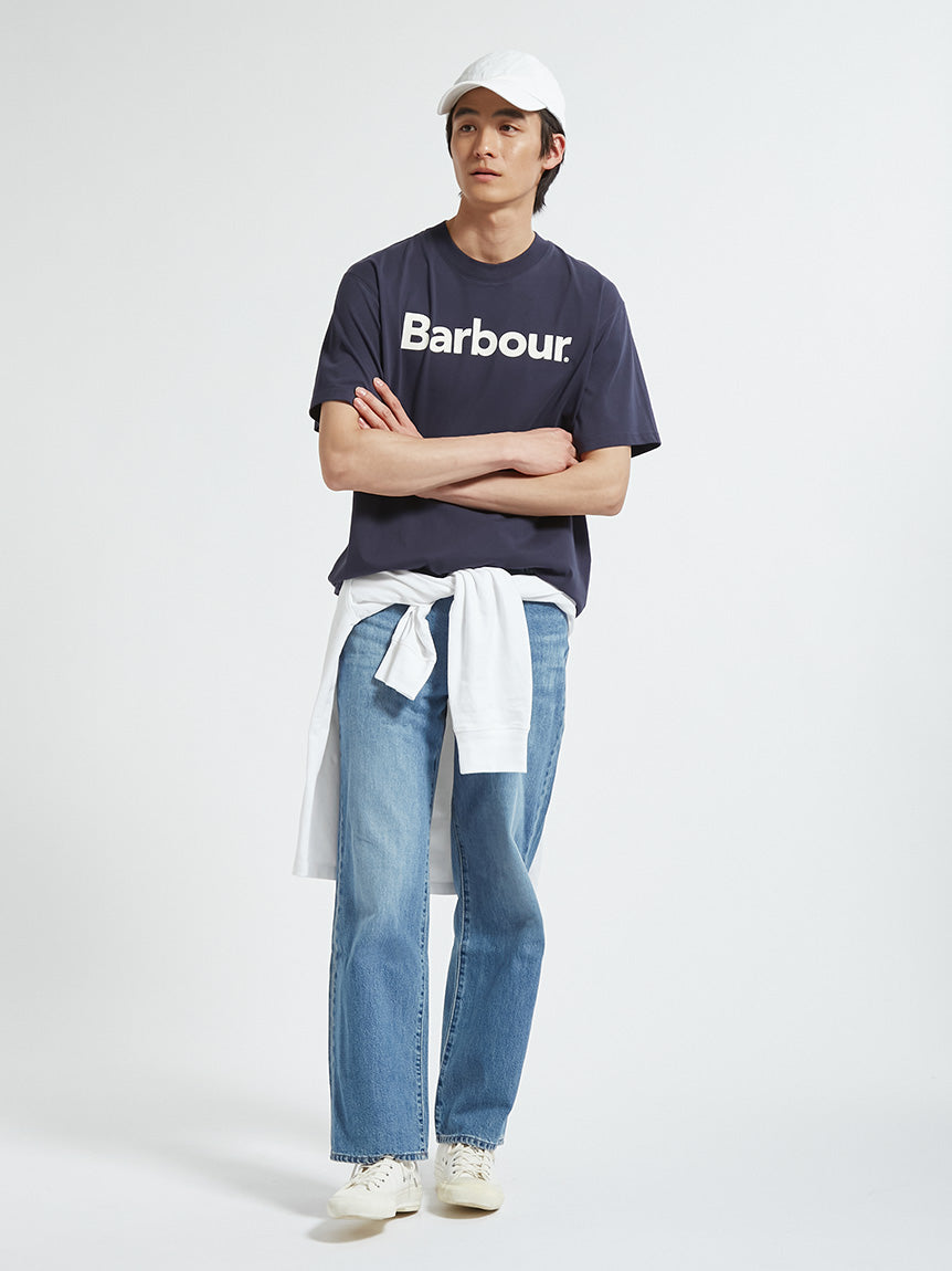 BARBOUR / 前胸標誌印花 短袖T恤（日本限定）