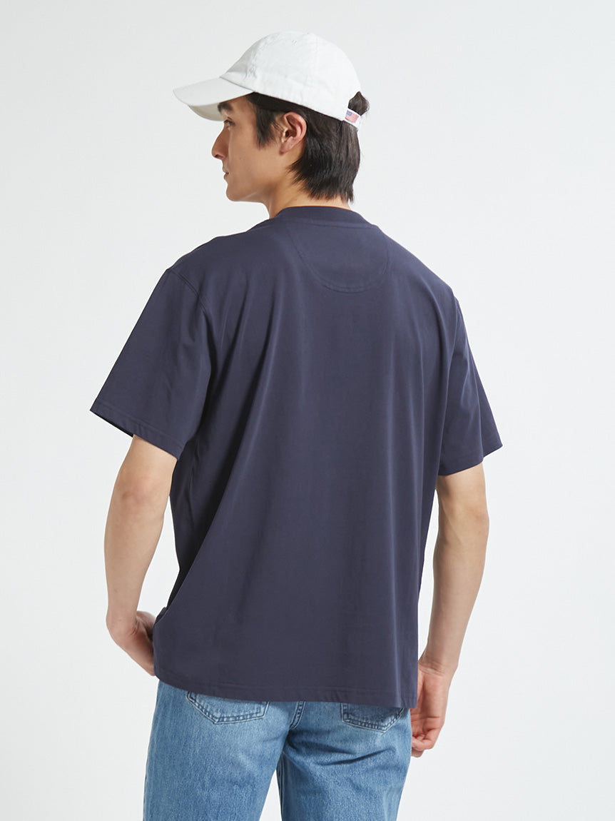 BARBOUR / 前胸標誌印花 短袖T恤（日本限定）