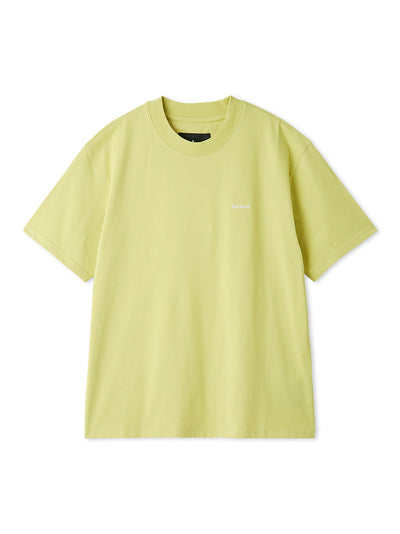 BARBOUR / 簡約刺繡標誌短袖T恤（日本限定）