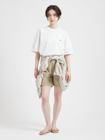 BARBOUR / 簡約刺繡標誌短袖T恤（日本限定）