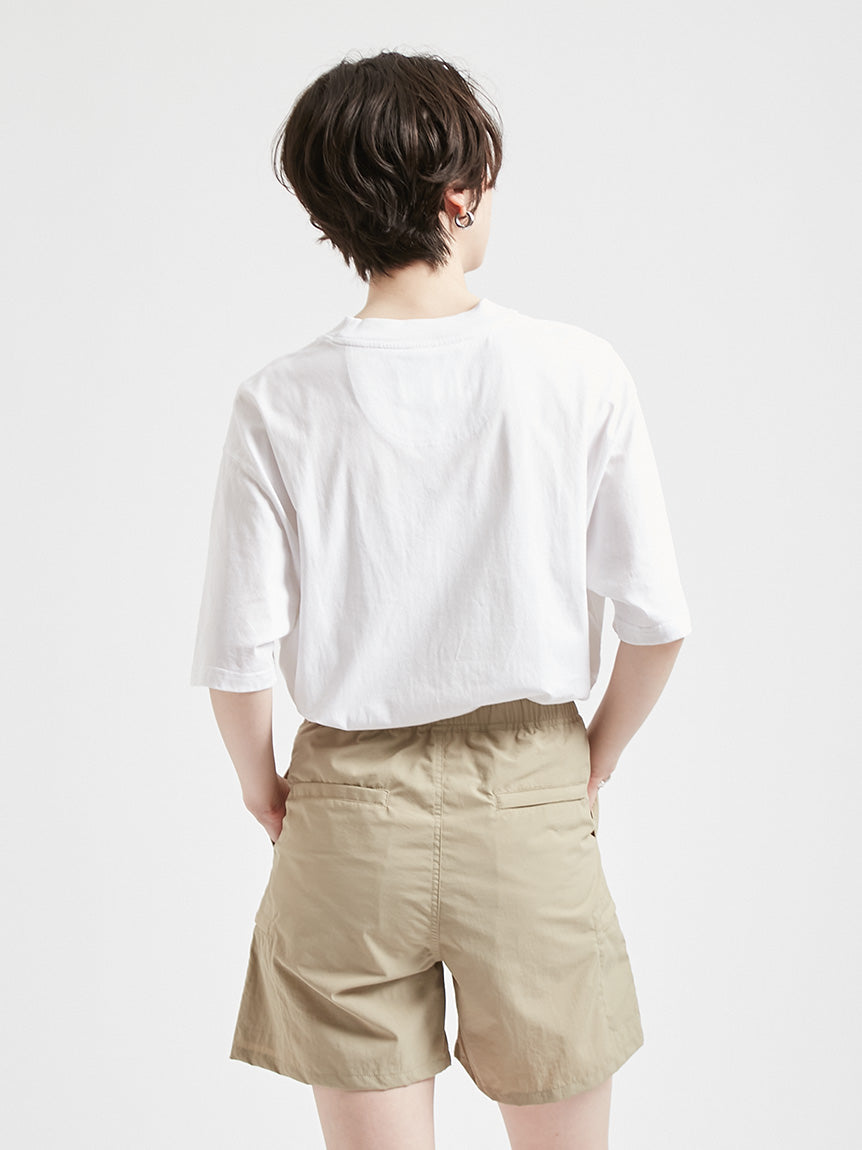 BARBOUR / 簡約刺繡標誌短袖T恤（日本限定）