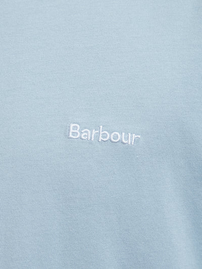 BARBOUR / 簡約刺繡標誌短袖T恤（日本限定）