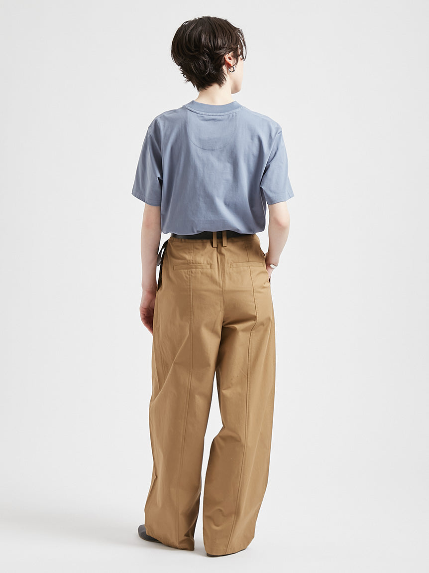 BARBOUR / 簡約刺繡標誌短袖T恤（日本限定）
