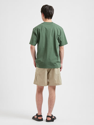 BARBOUR / 簡約刺繡標誌短袖T恤（日本限定）