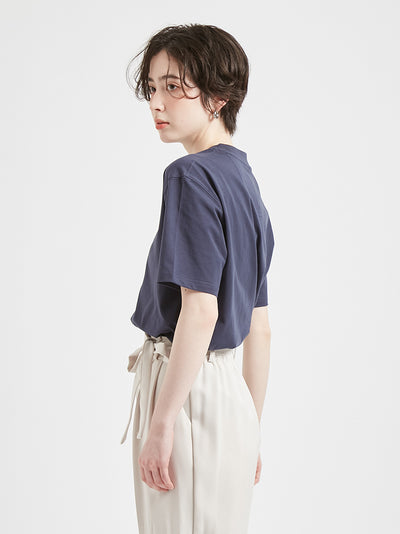 BARBOUR / 簡約刺繡標誌短袖T恤（日本限定）