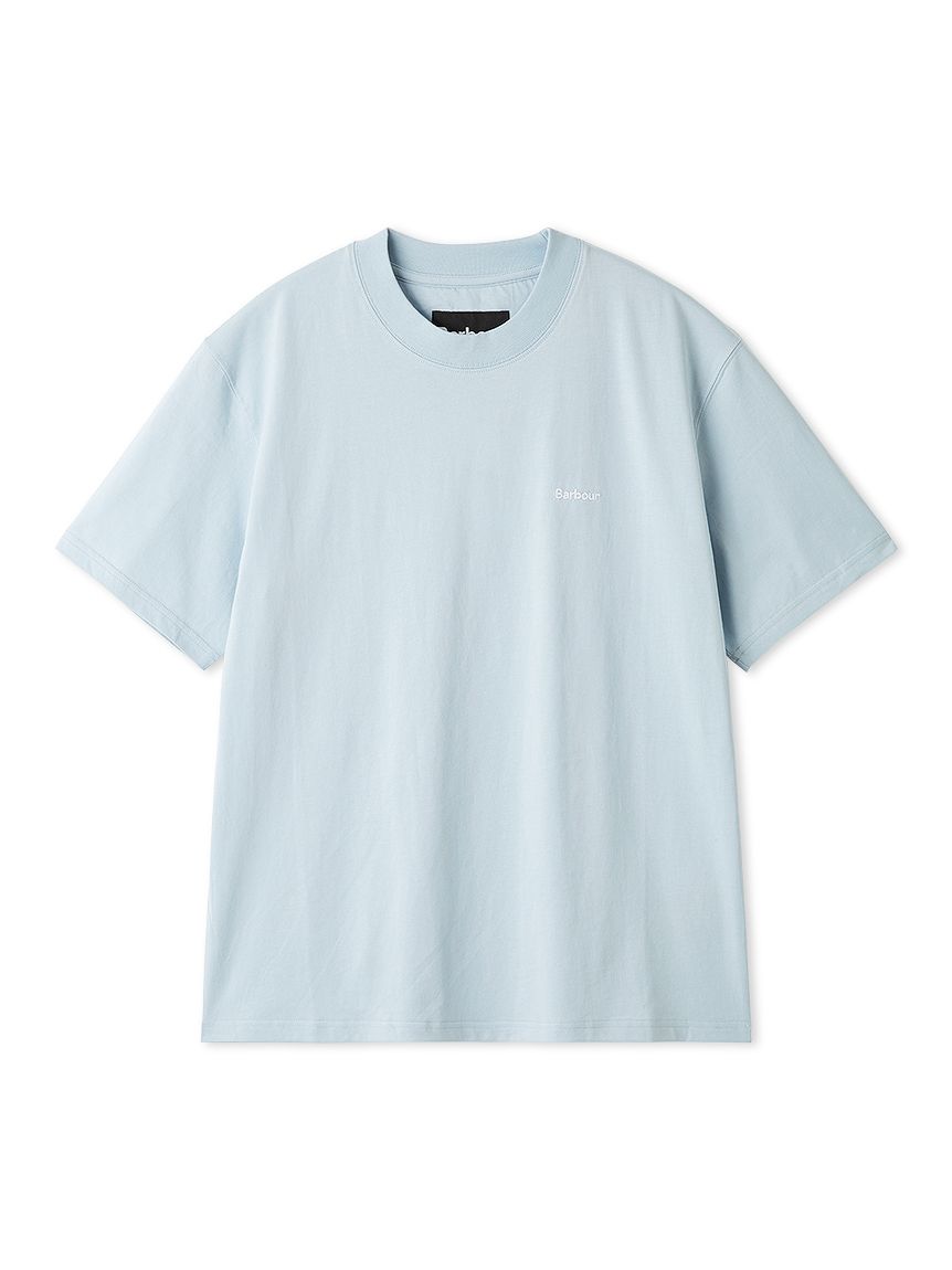 BARBOUR / 簡約刺繡標誌短袖T恤（日本限定）