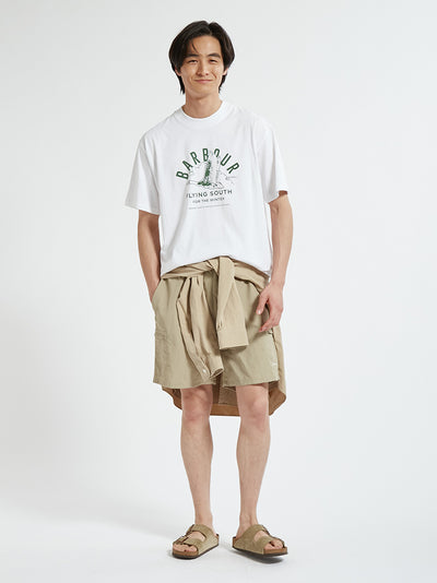 BARBOUR / Goose 圖像印花短袖T恤（日本限定）