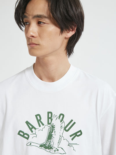 BARBOUR / Goose 圖像印花短袖T恤（日本限定）