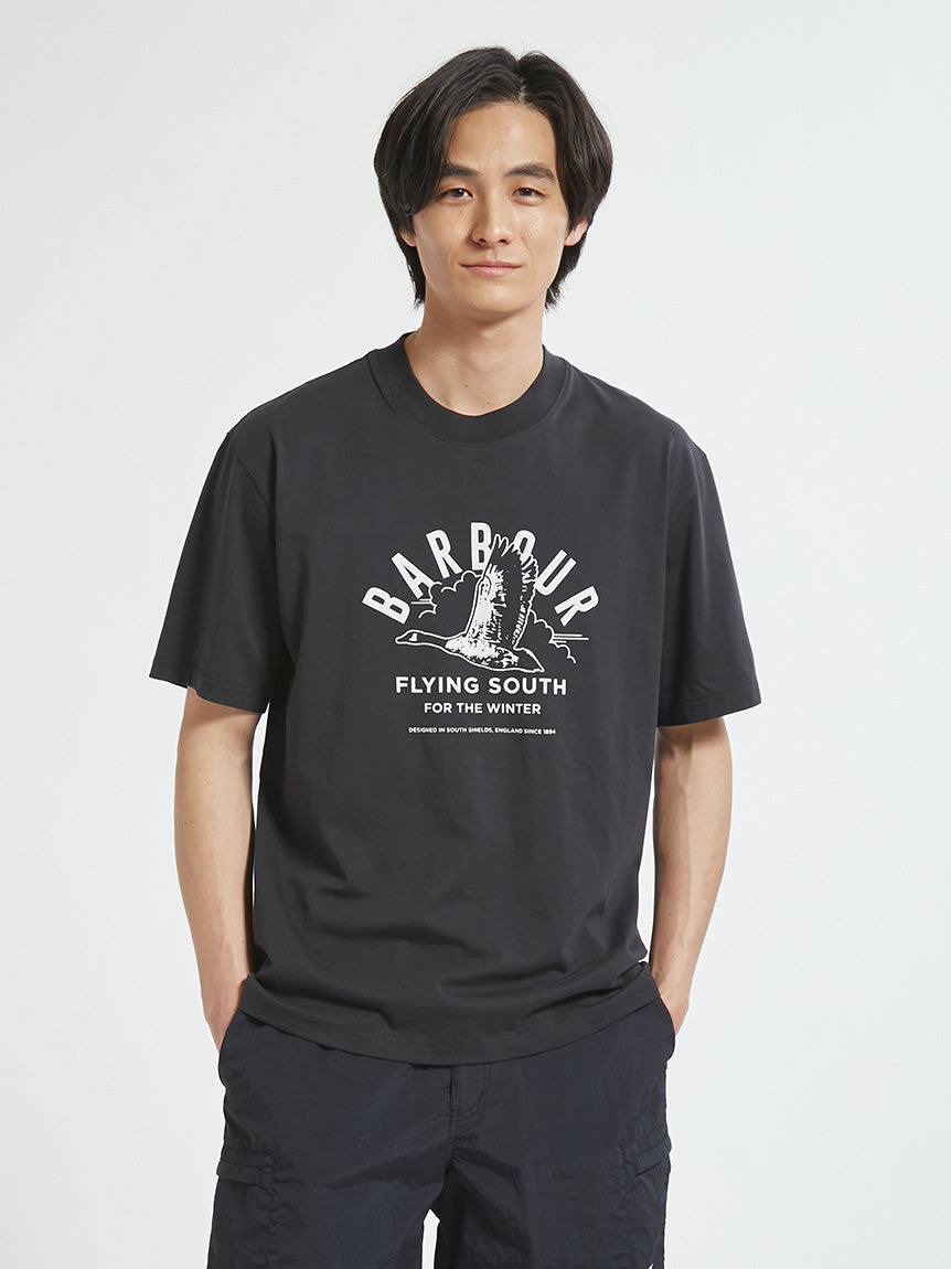 BARBOUR / Goose 圖像印花短袖T恤（日本限定）