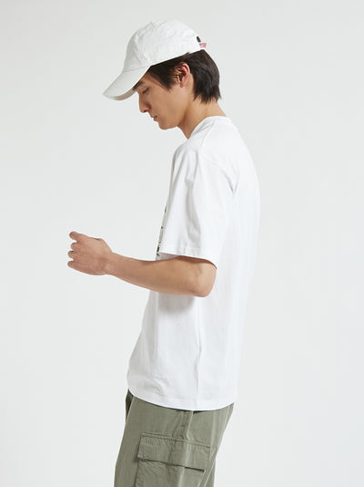 BARBOUR / 戶外圖像拼貼印花 短袖T恤（日本限定）
